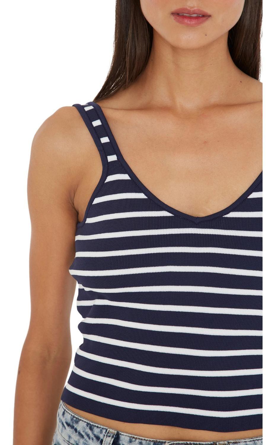 Top Celine Azul Y Blanco Jacinta Tienda-5