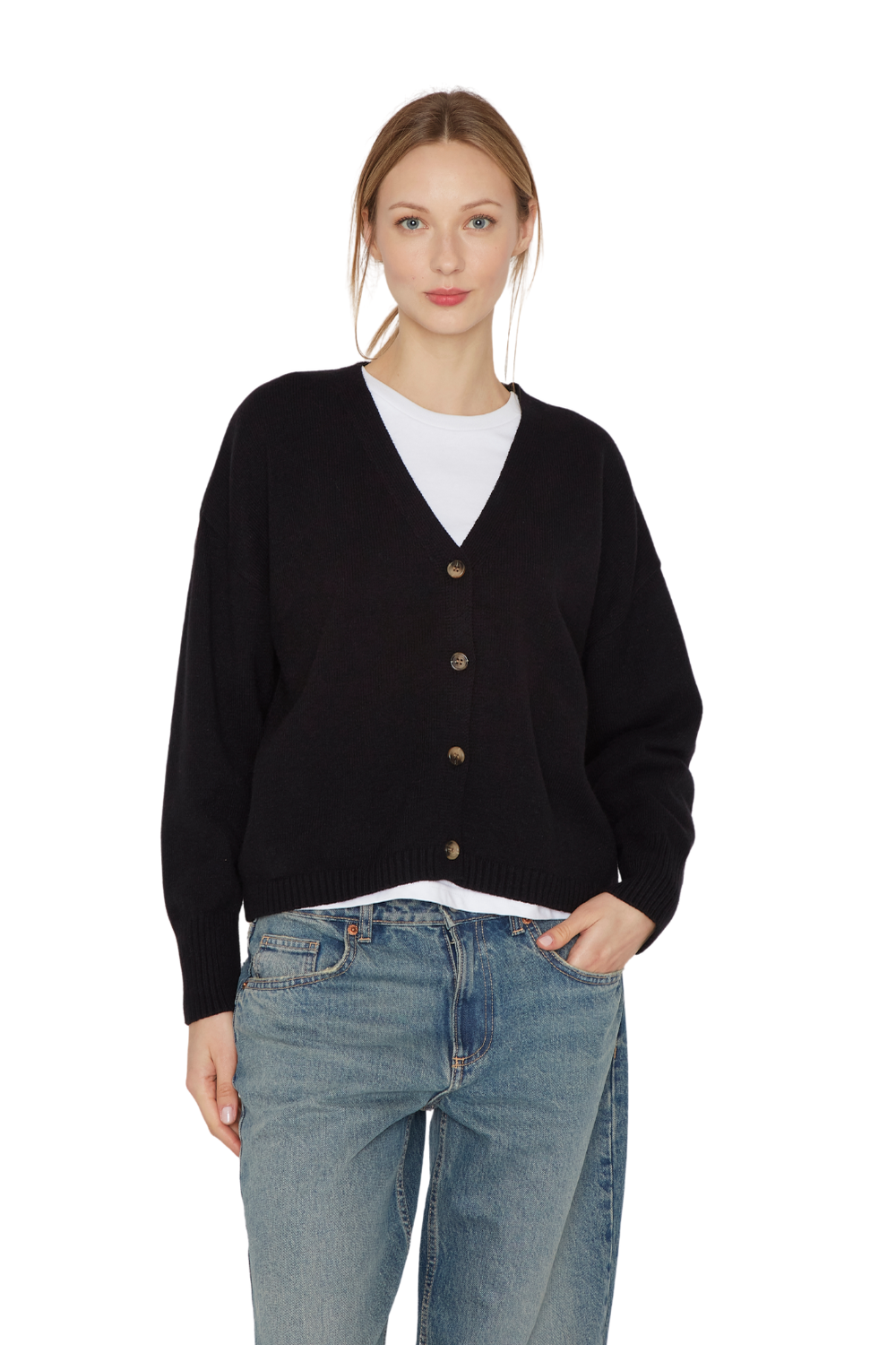 Chaleco Stone negro Jacinta Tienda-0
