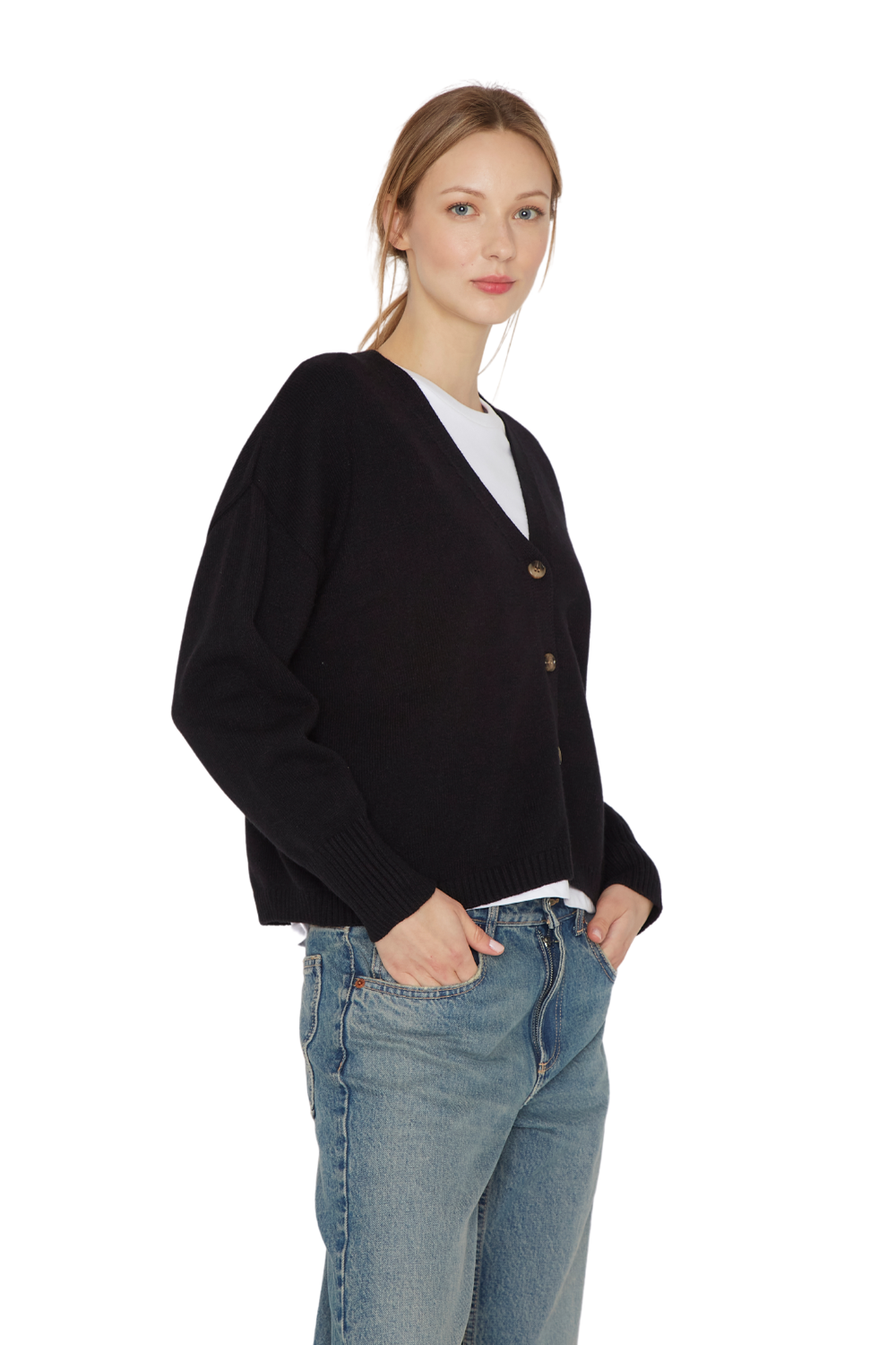 Chaleco Stone negro Jacinta Tienda-1