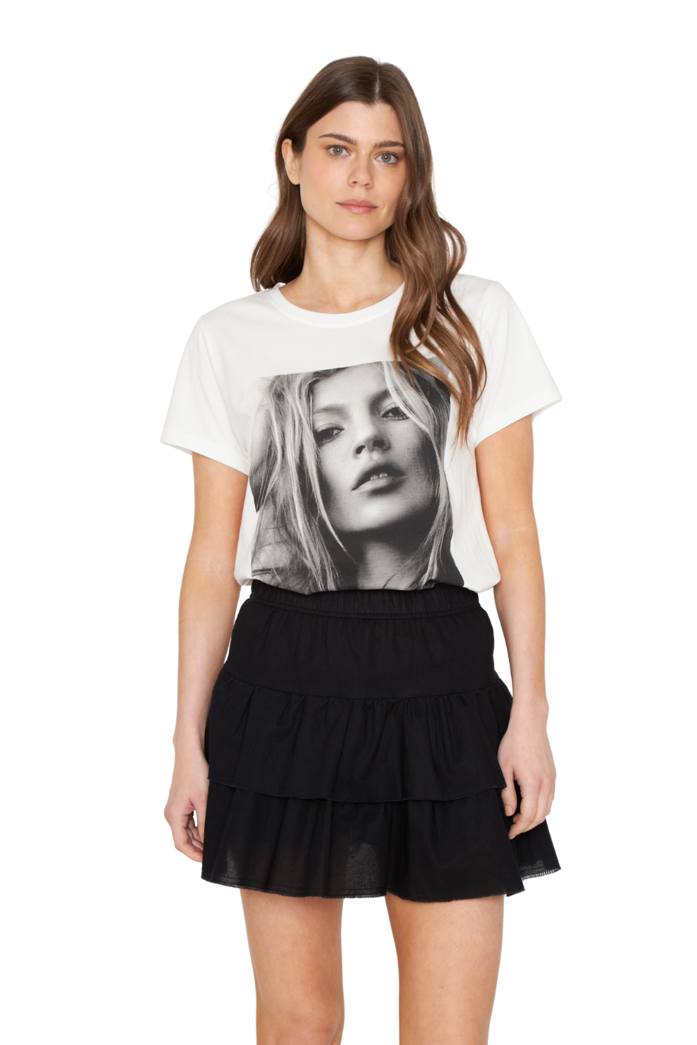 Falda Lino Ame negra Jacinta Tienda-3