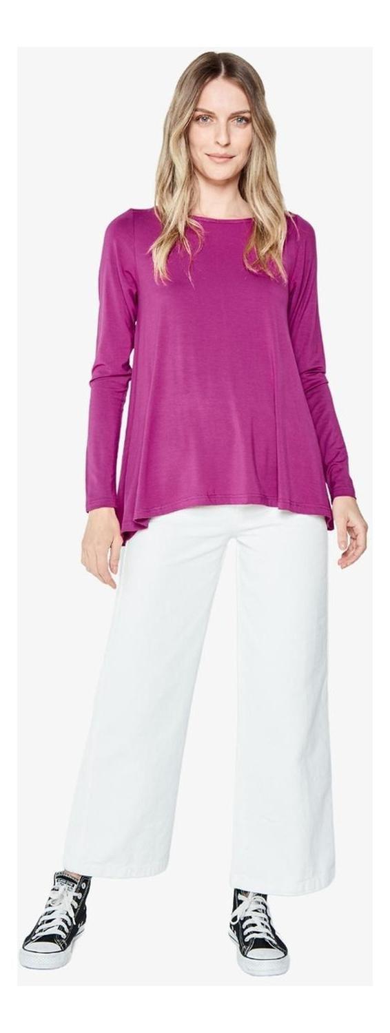 Polera Bianca Campana Violeta-5