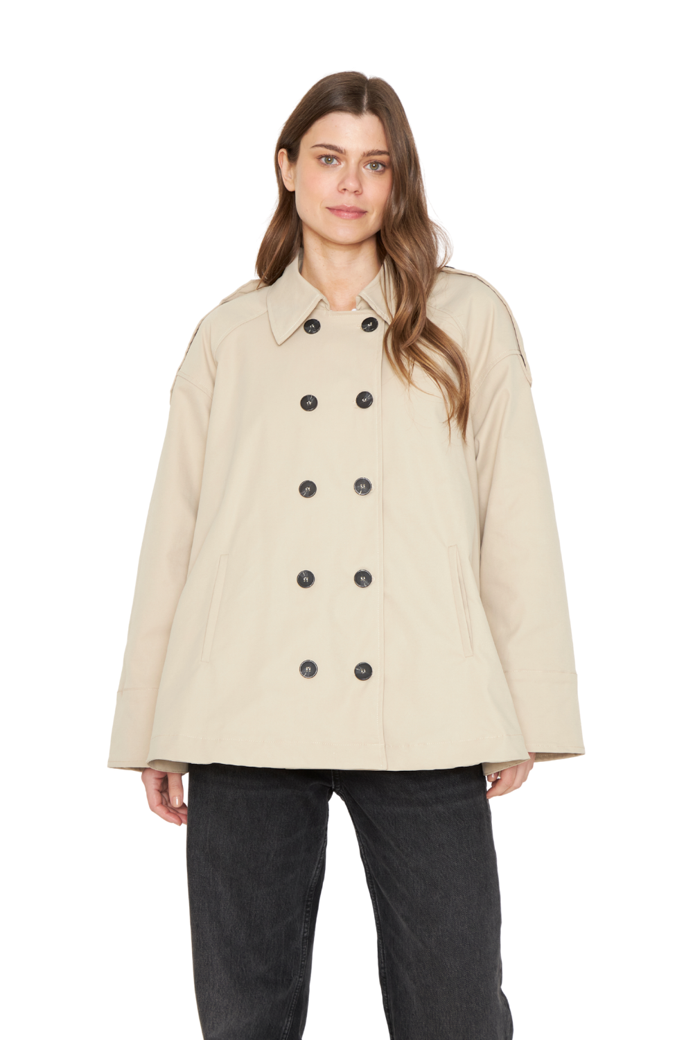 Trench Coat Cloe crudo Jacinta Tienda-2