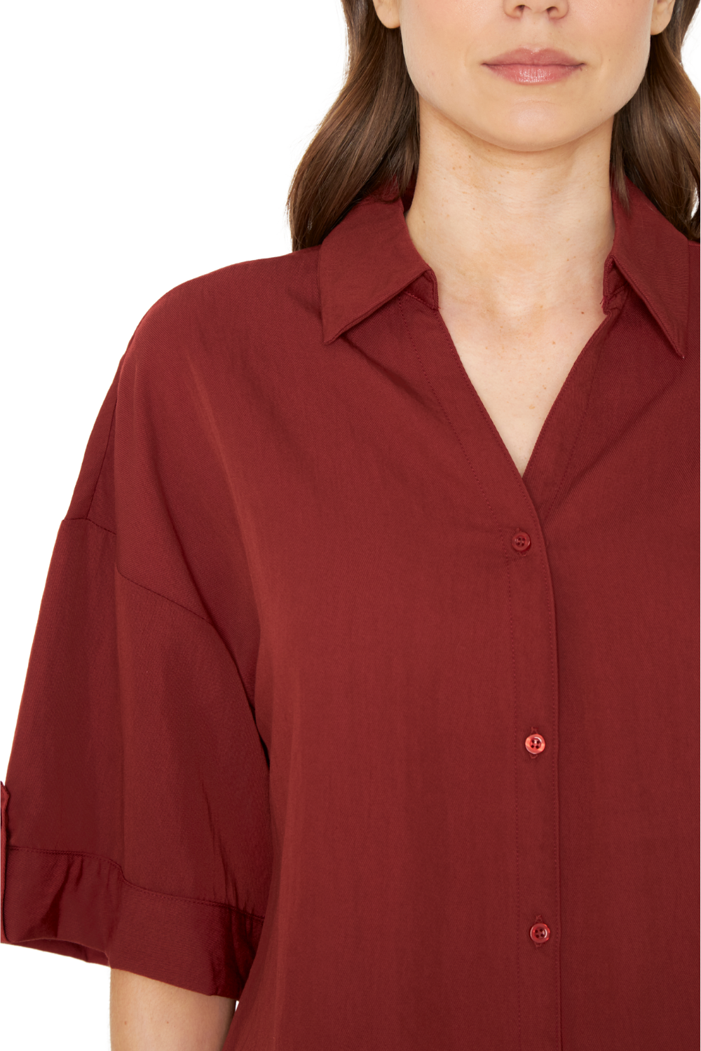 Blusa Elena terracota Jacinta Tienda-4