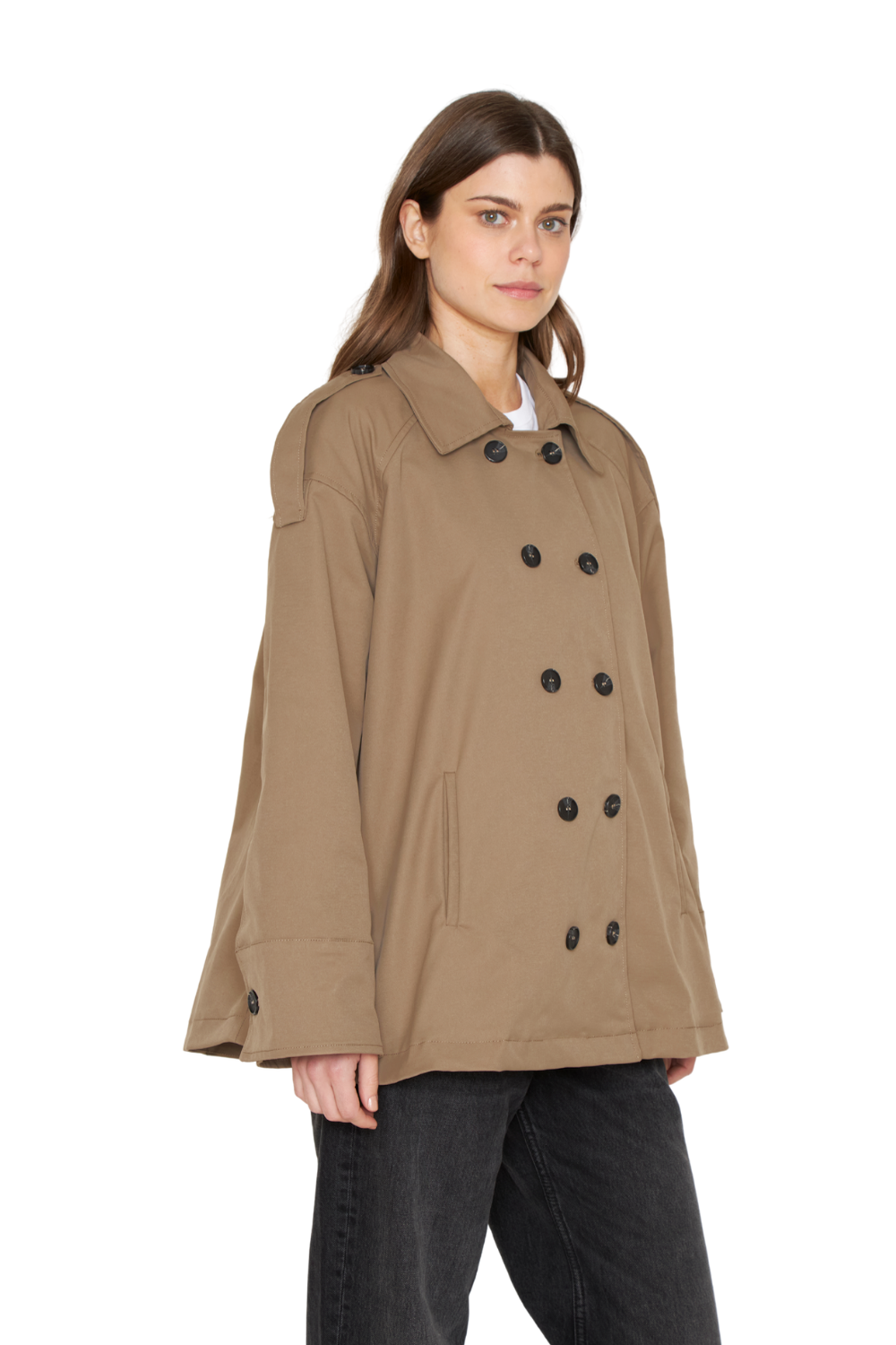 Trench Coat Cloe café Jacinta Tienda-3