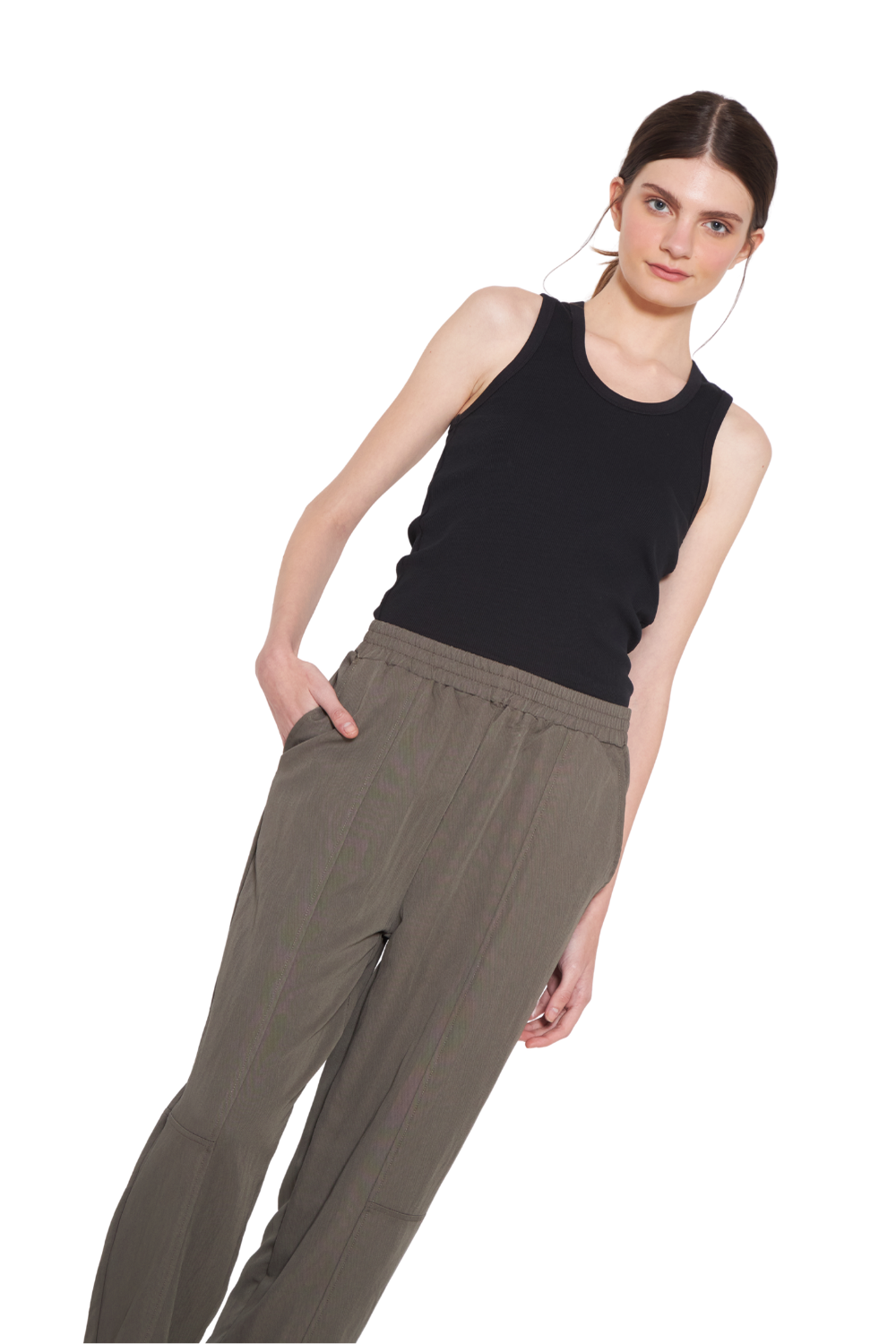 Pantalón Amalia verde Jacinta Tienda-3