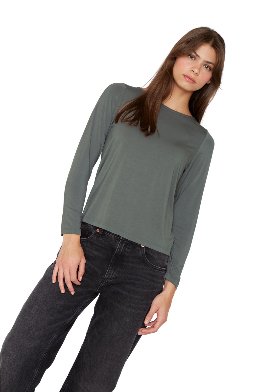 Polera Bianca II verde Jacinta Tienda-2