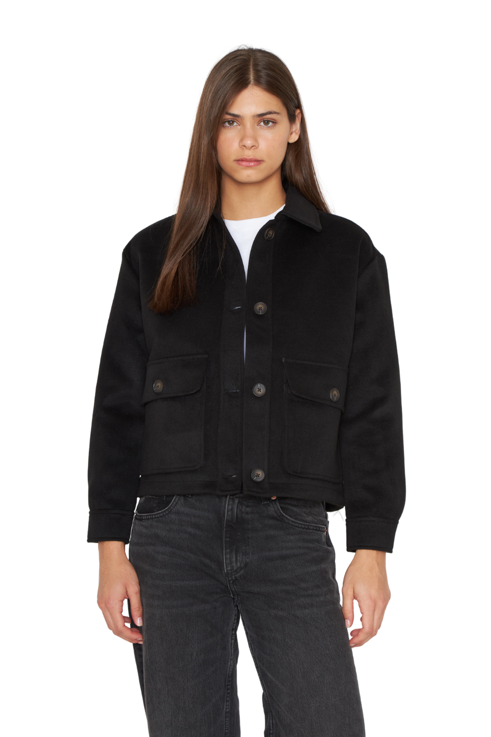 Chaqueta Joe negra Jacinta Tienda-0