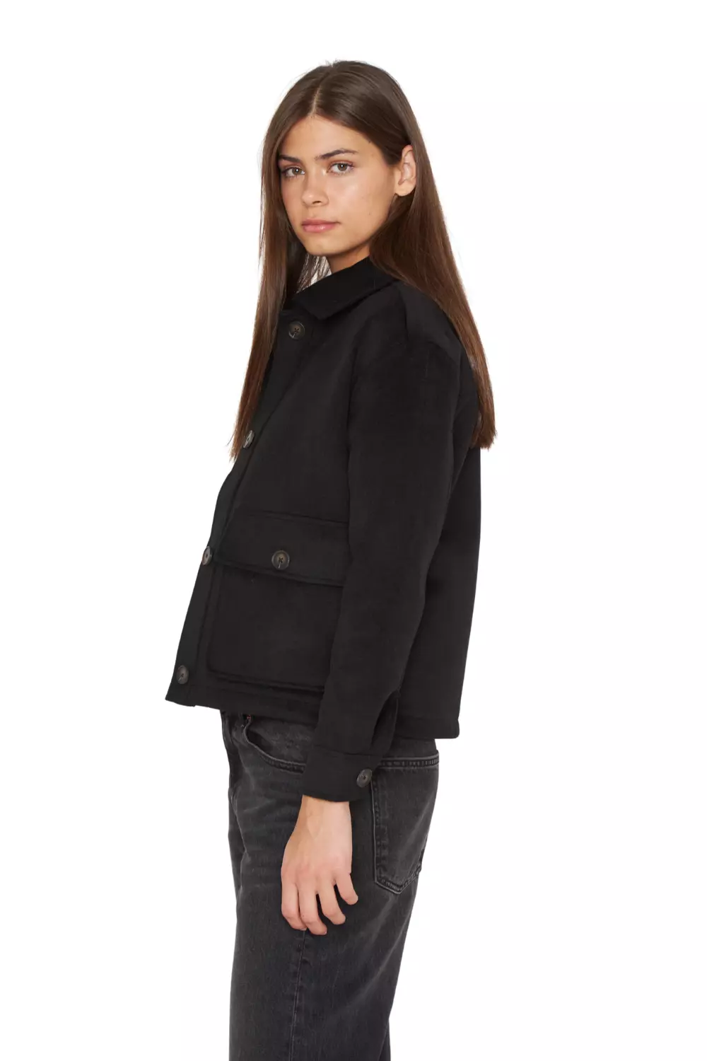 Chaqueta Joe negra Jacinta Tienda-2