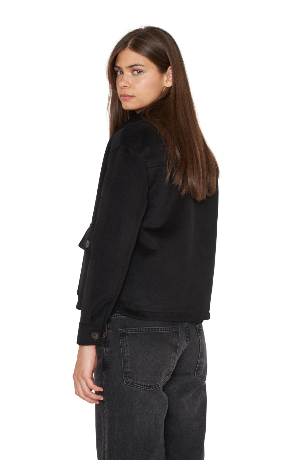 Chaqueta Joe negra Jacinta Tienda-3