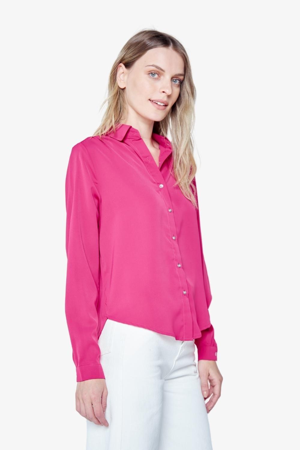 Blusa Sara fucsia Jacinta Tienda-1