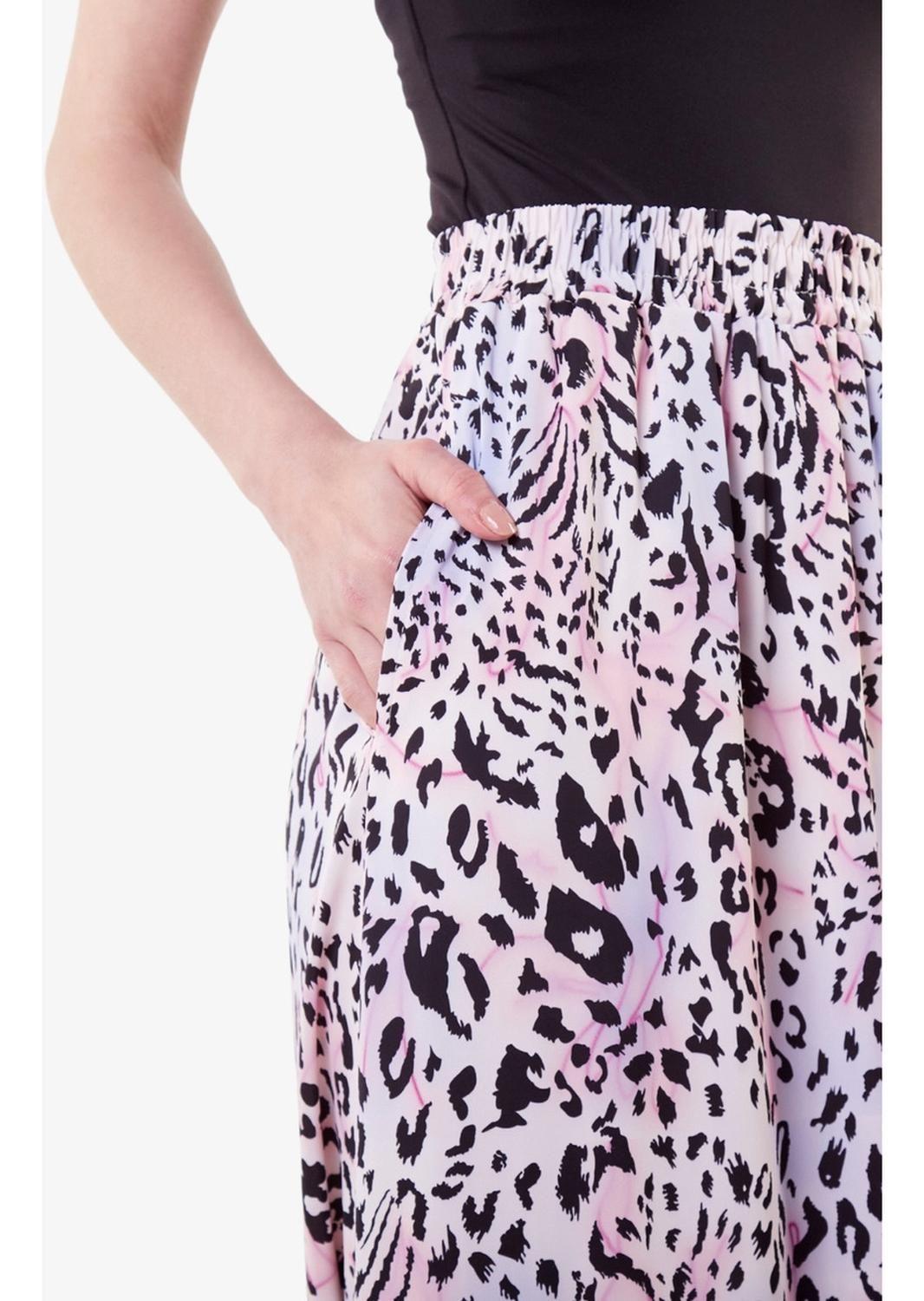 Falda Ema Animal Print Purple Jacinta Tienda-5