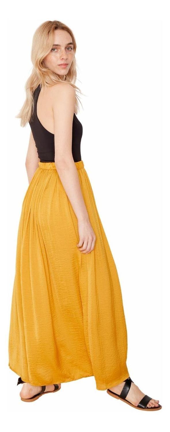 Falda Elisa Amarilla-2