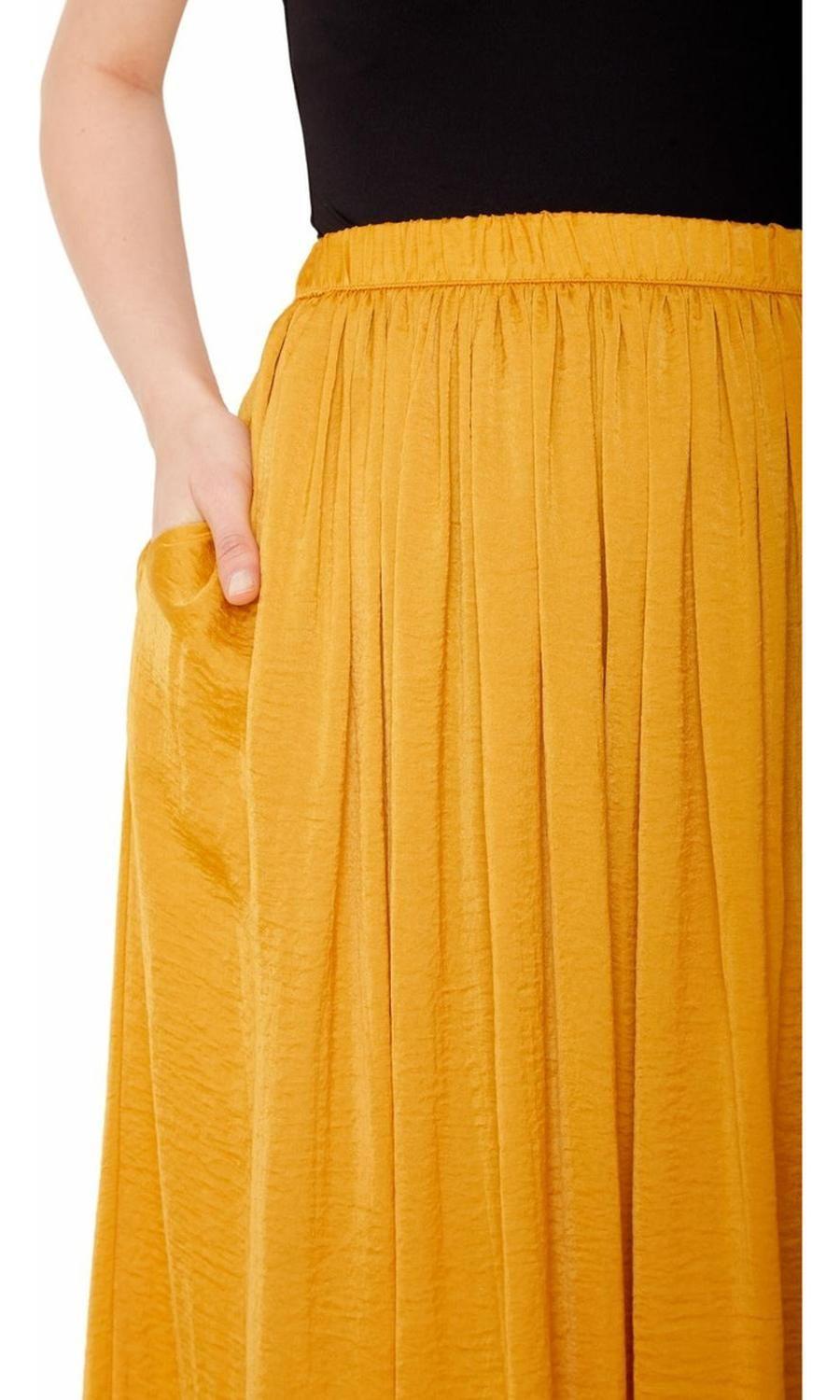 Falda Elisa Amarilla-5