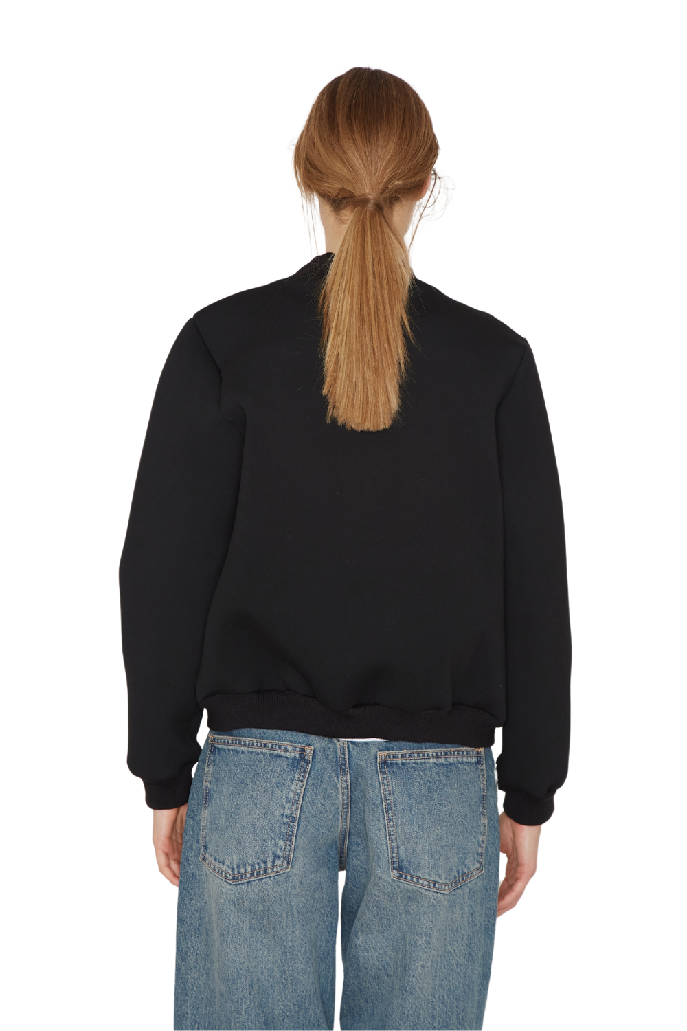 Bomber Sport negra Jacinta Tienda-3