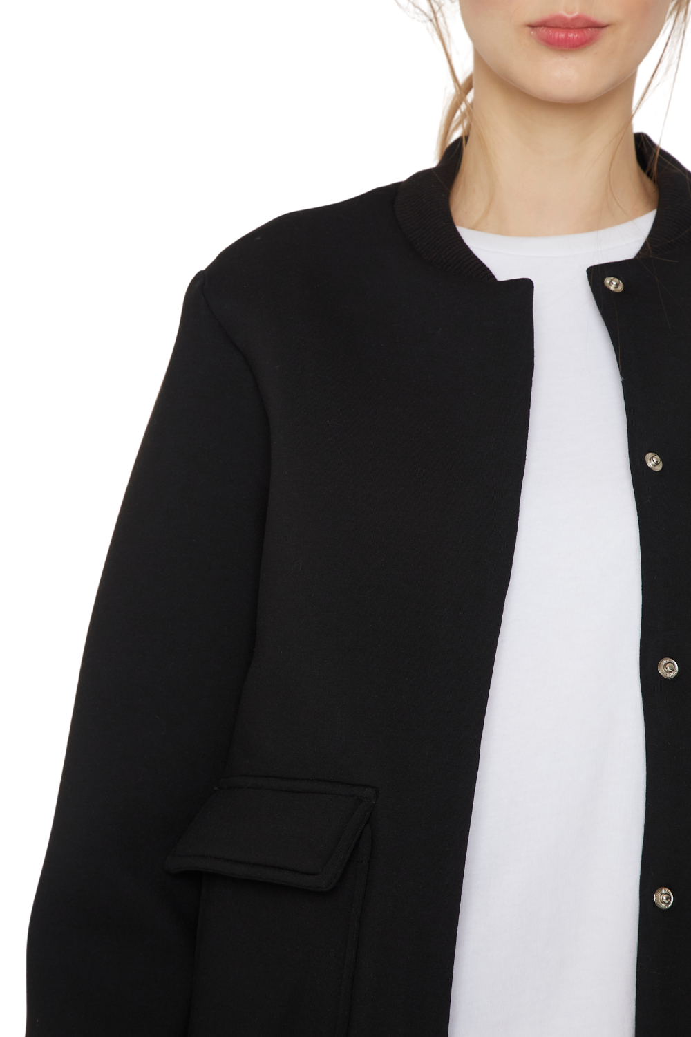 Bomber Sport negra Jacinta Tienda-5