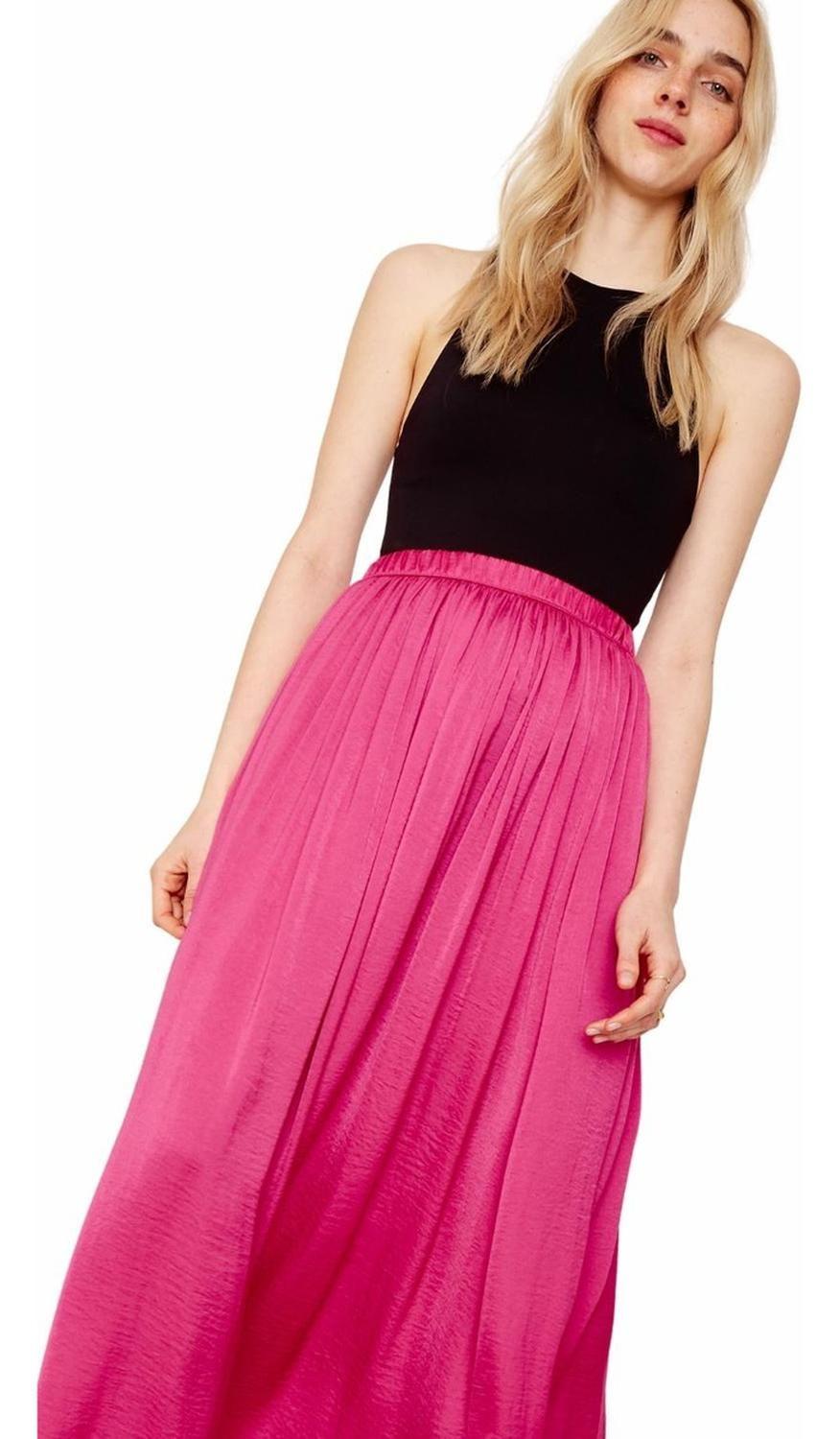 Falda Elisa Fucsia Jacinta Tienda-4