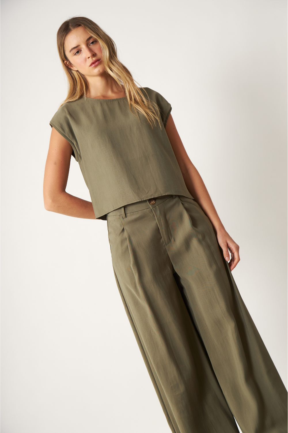 Pantalón Florencia verde Jacinta Tienda-2