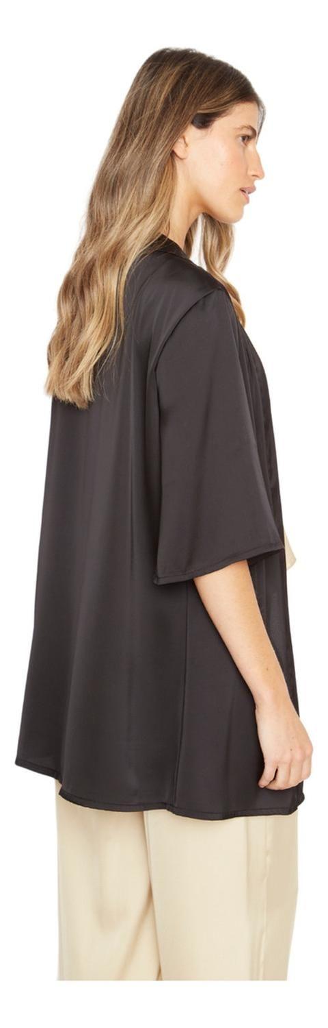 Kimono Lis Satin Negro Jacinta Tienda-2
