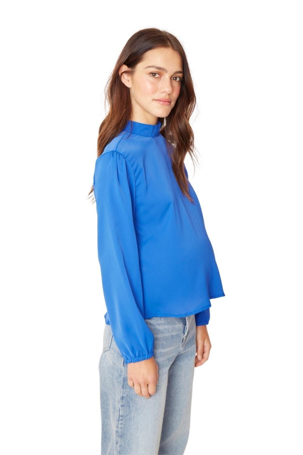 Blusa Paula azul-5