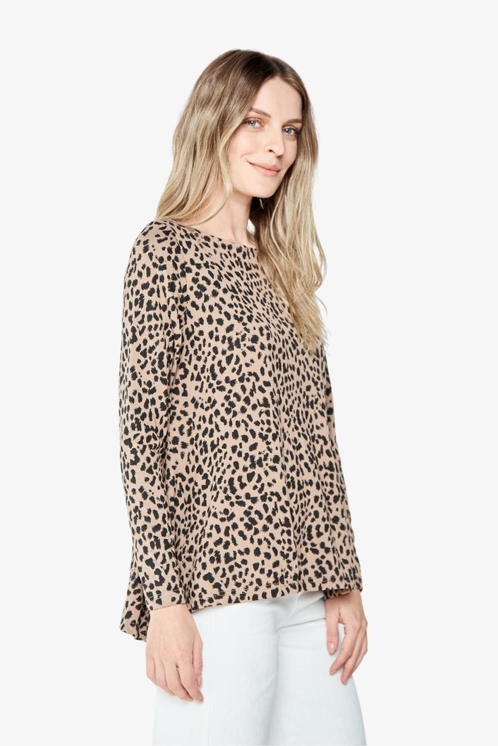 Polera Bianca Campana Print-2