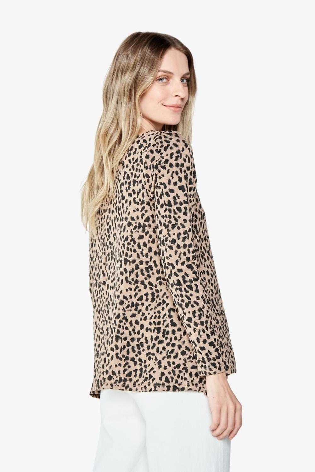 Polera Bianca Campana Print-3