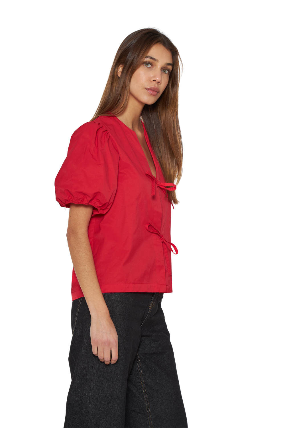 Blusa Cami roja Jacinta Tienda-3