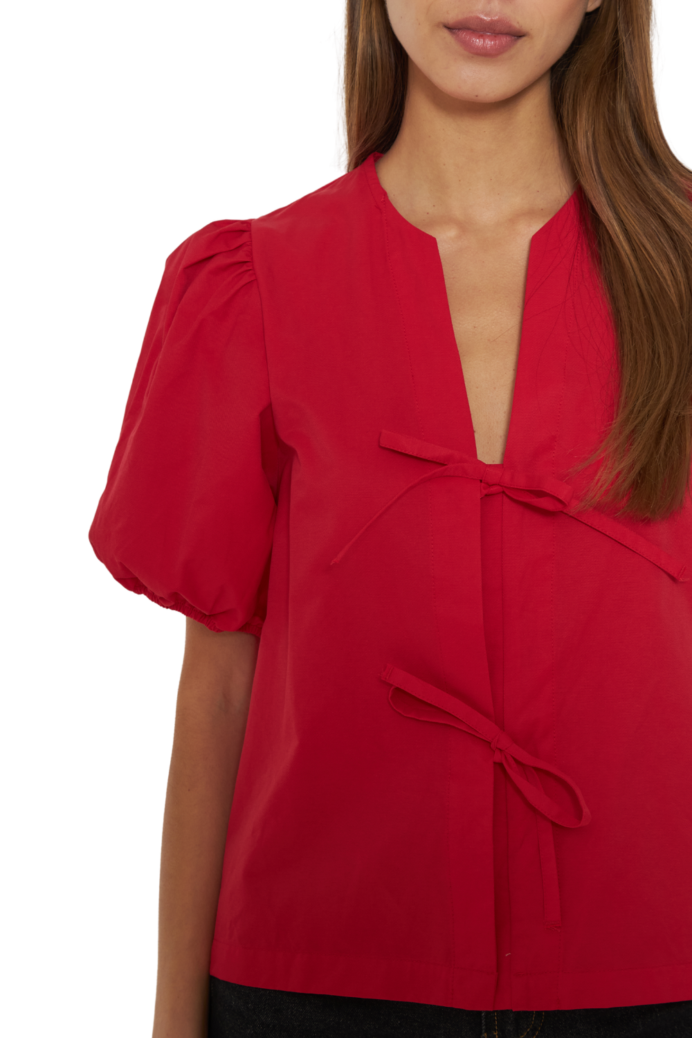 Blusa Cami roja Jacinta Tienda-5
