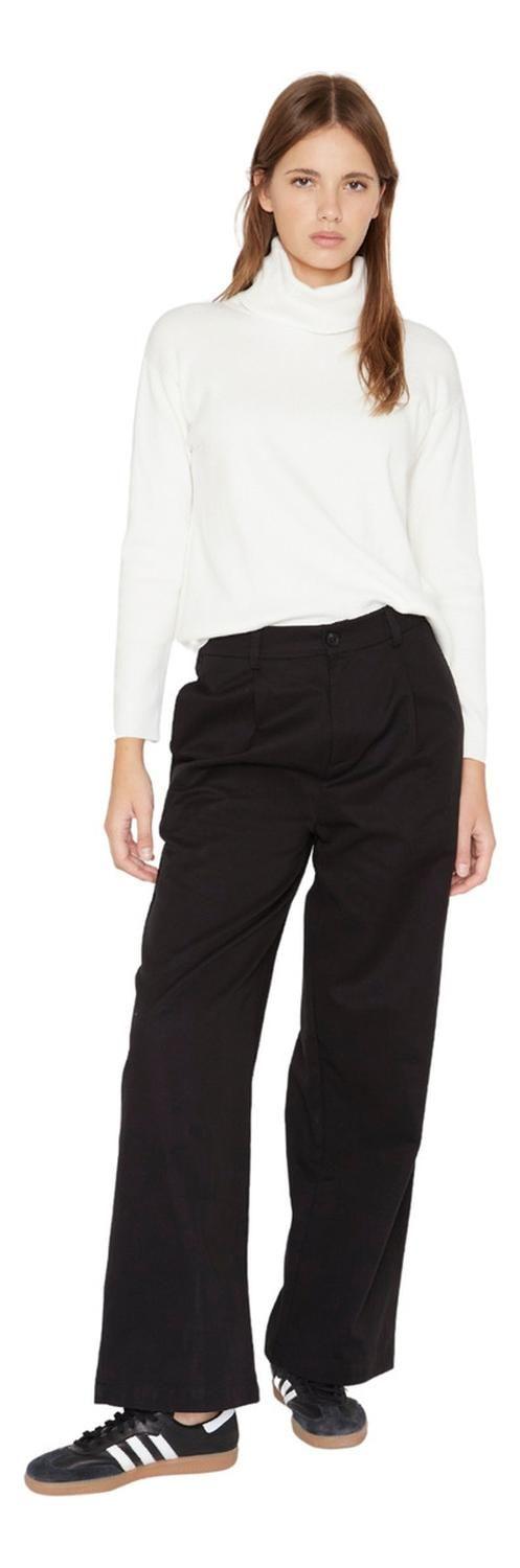 Pantalón Sastre Negro Jacinta Tienda-4