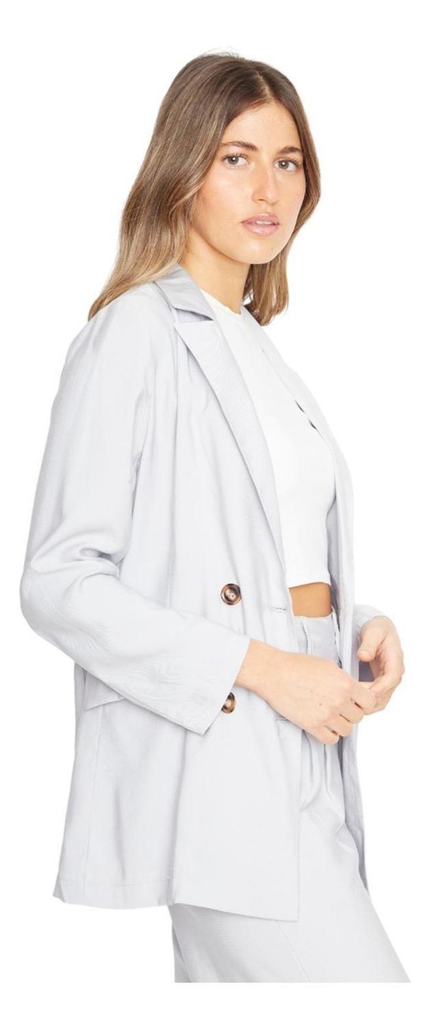 Blazer Laura Ii Gris Jacinta Tienda-1