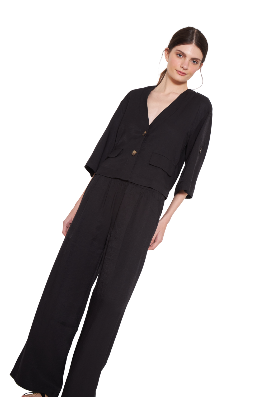 Pantalón Alicia negro Jacinta Tienda-2