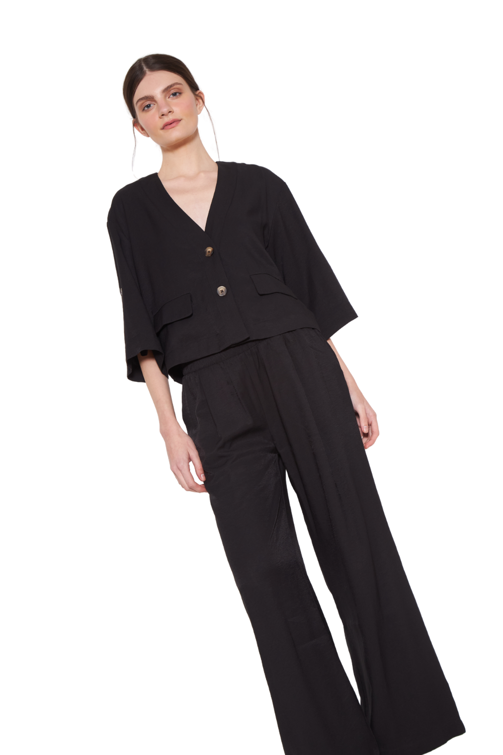 Pantalón Alicia negro Jacinta Tienda-3