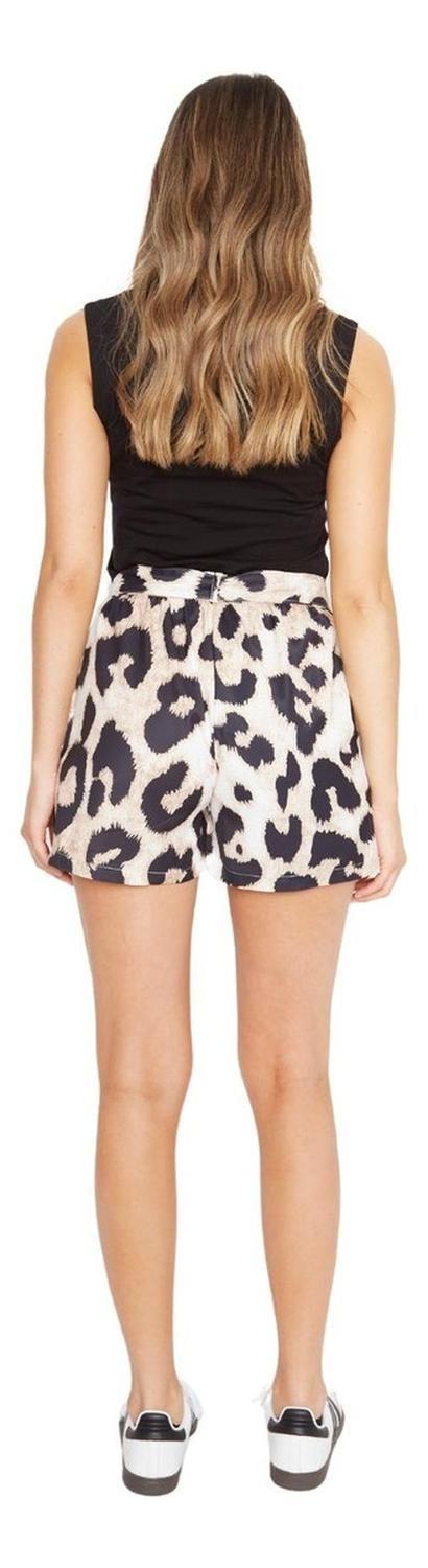 Short Greta Con Lazo Iii Animal Print Jacinta Tienda-3