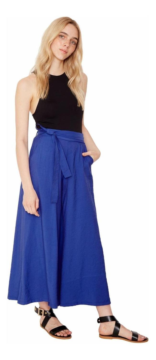 Pantalón Olivia Azul Jacinta Tienda-2