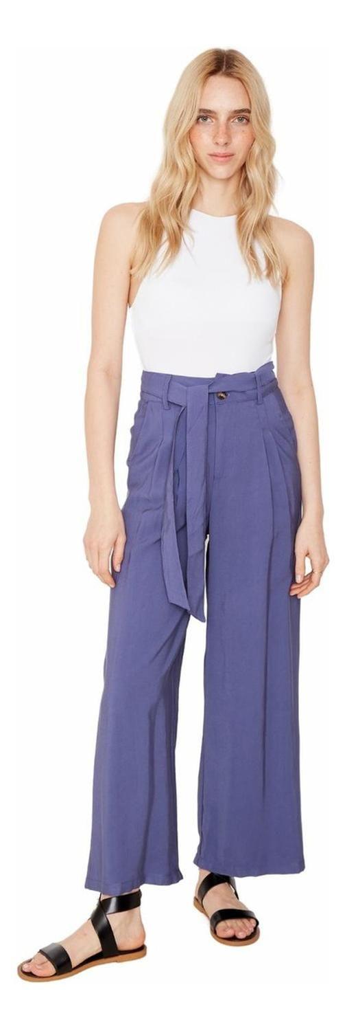 Pantalón Laura Azul Jacinta Tienda-1