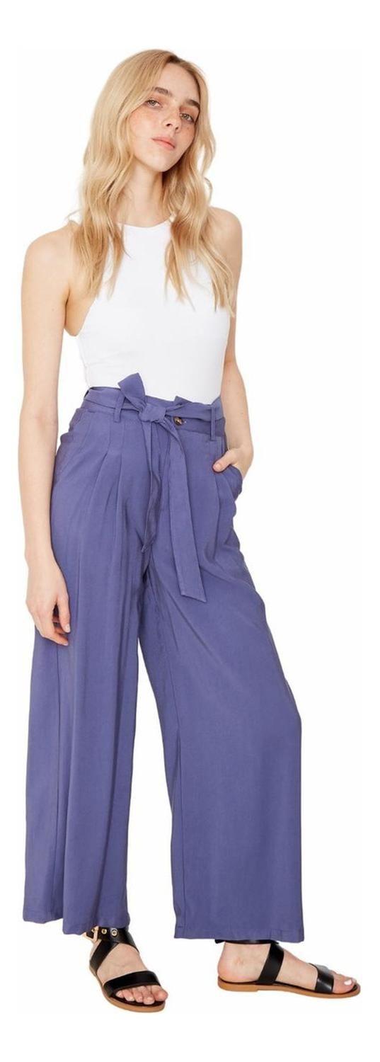 Pantalón Laura Azul Jacinta Tienda-2