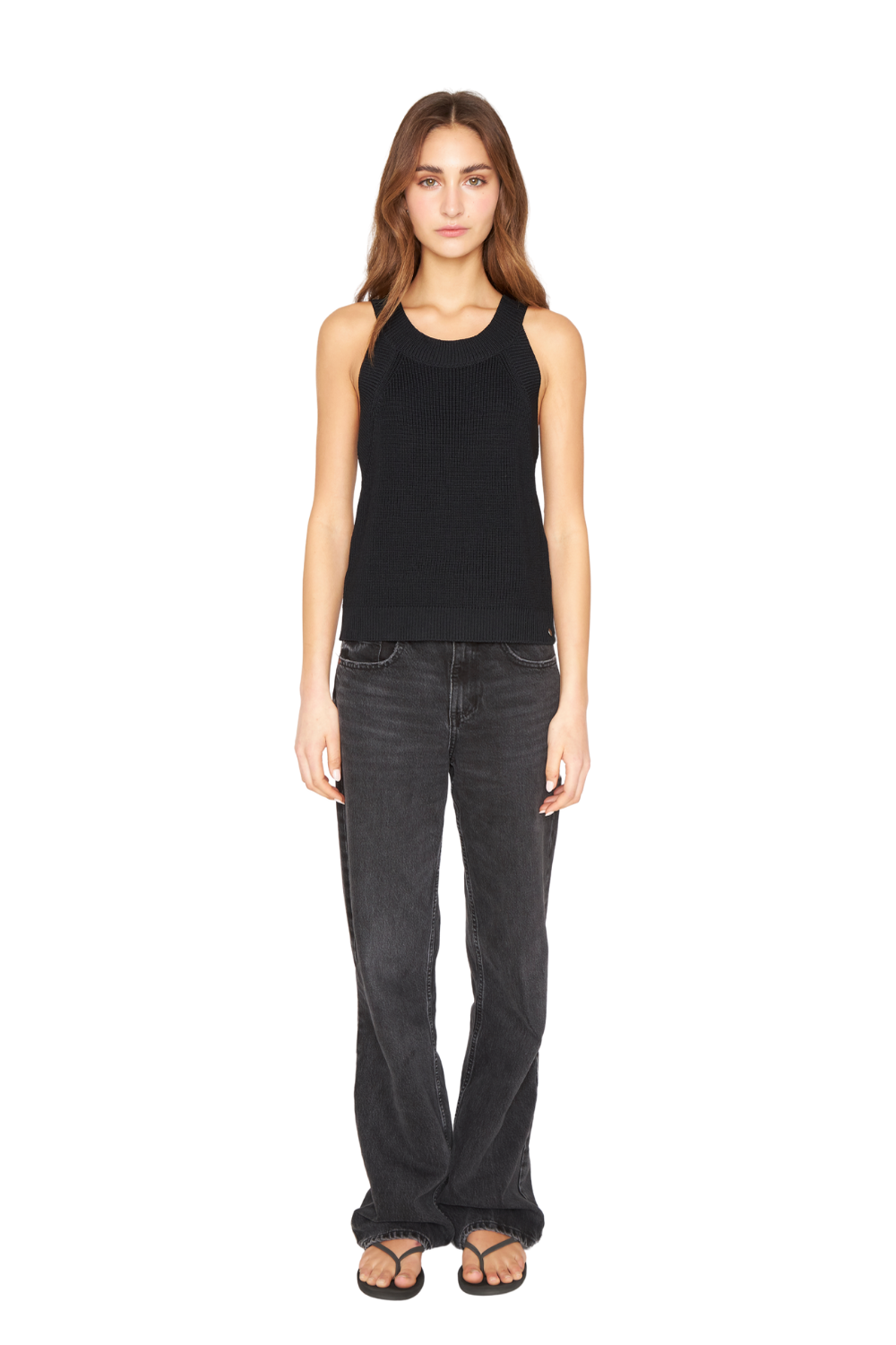 Top Halter negro Jacinta Tienda-4