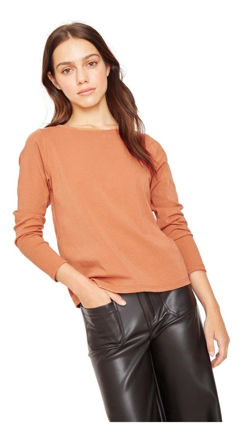 Polera Bianca Ii Camel-3