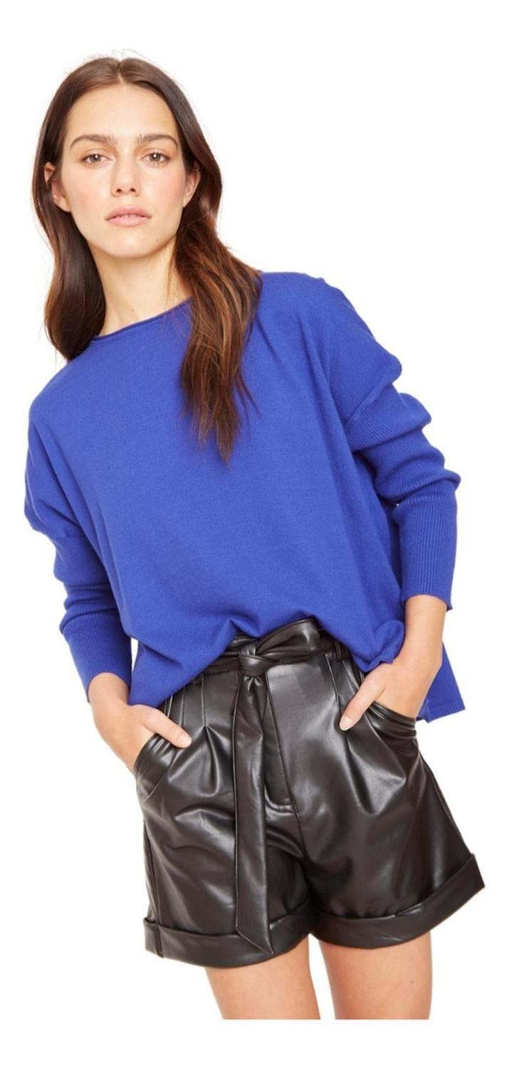 Chaleco Maria Ii Azul-0