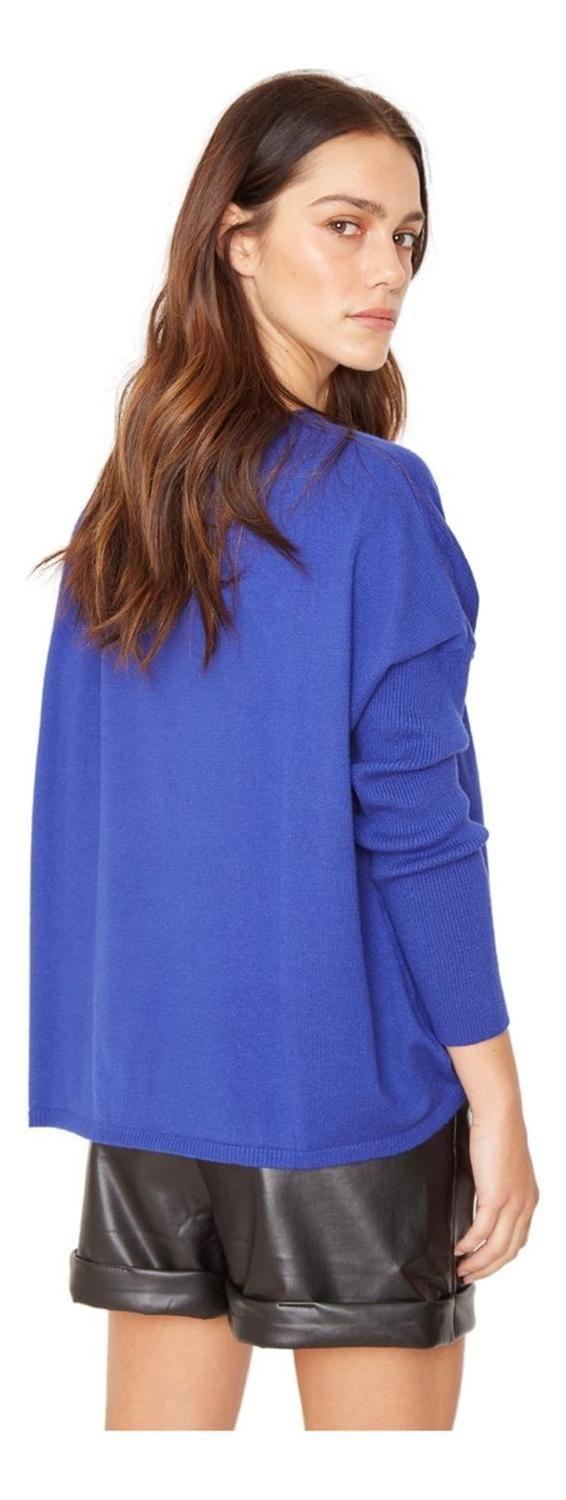 Chaleco Maria Ii Azul-3