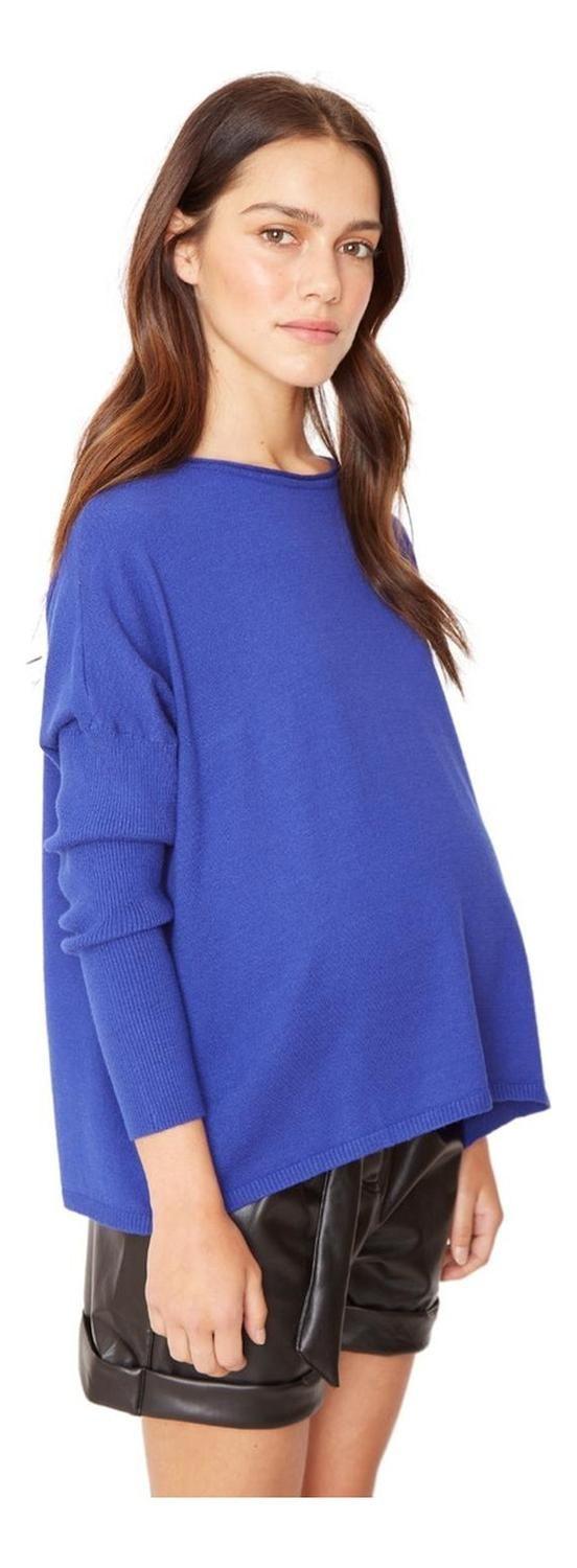 Chaleco Maria Ii Azul-4