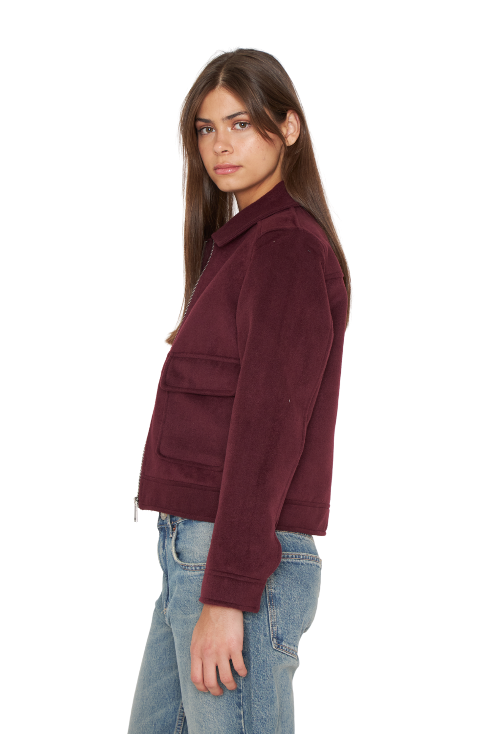 Chaqueta Jude burdeo Jacinta Tienda-2