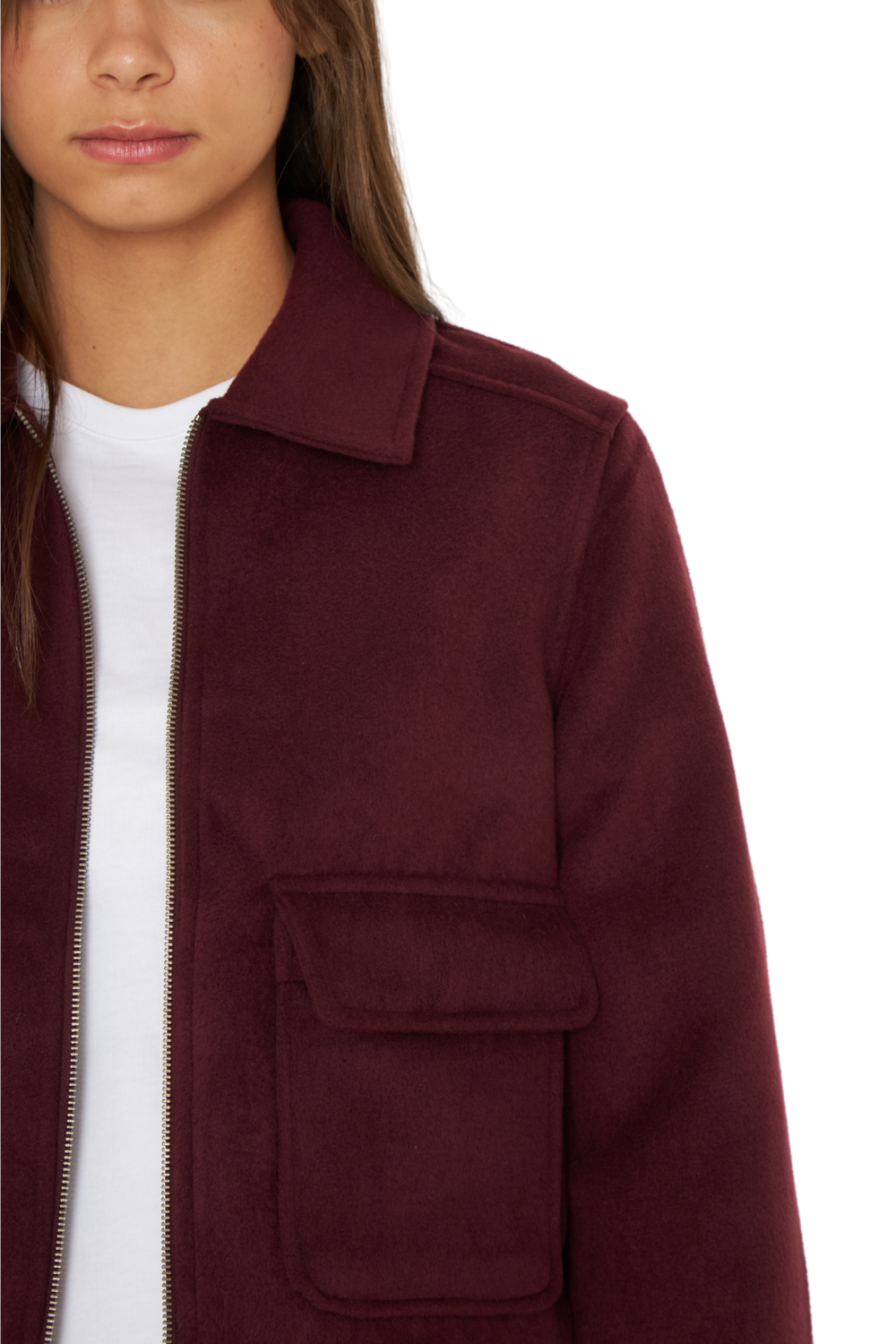 Chaqueta Jude burdeo Jacinta Tienda-5