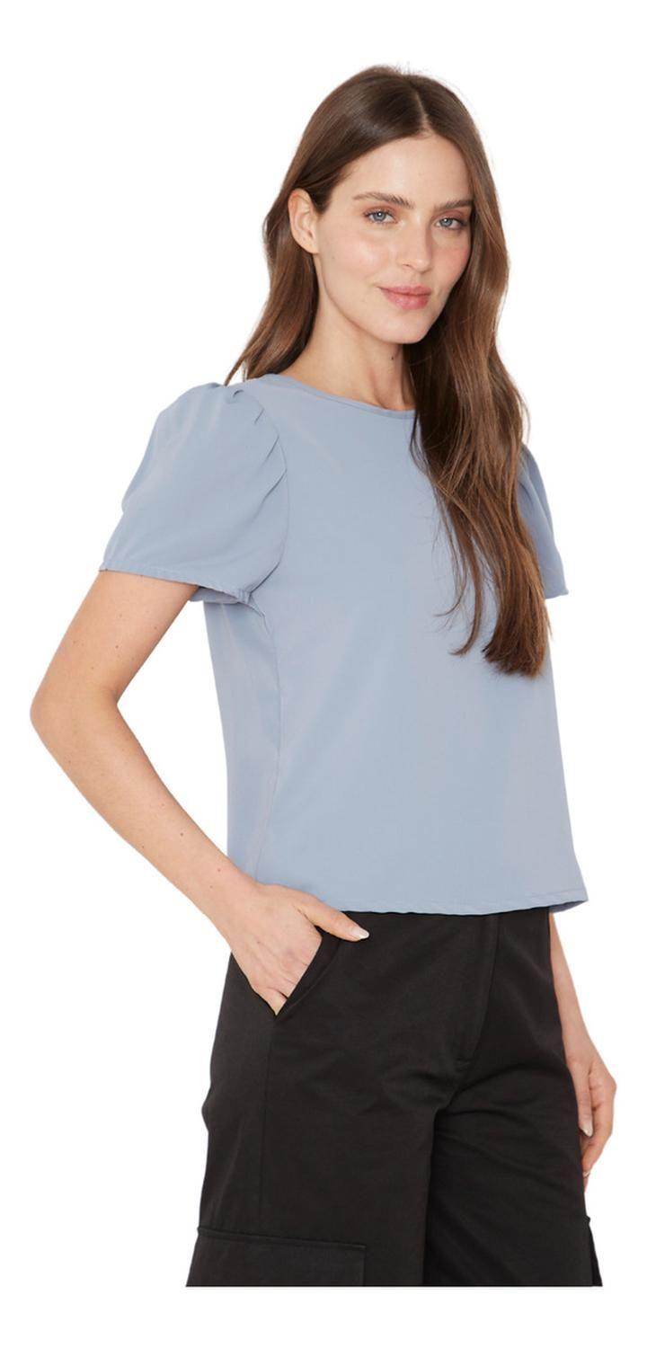 Blusa Olivia Gris Jacinta Tienda-0