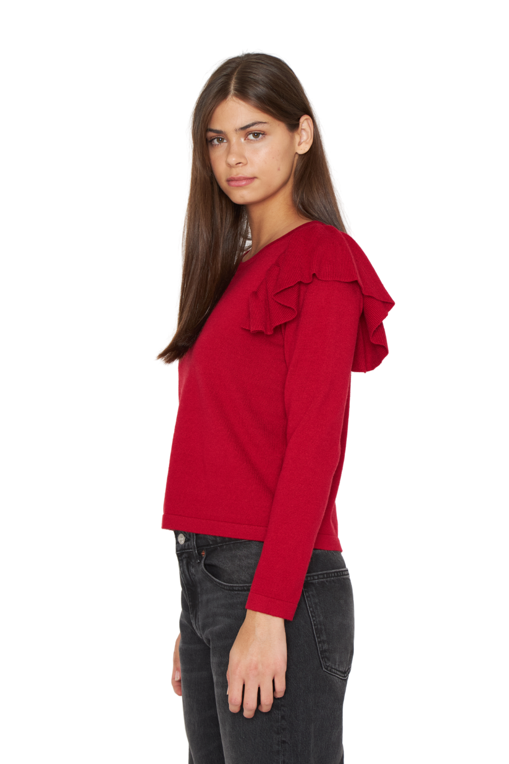 Chaleco Olimpia cherry Jacinta Tienda-2