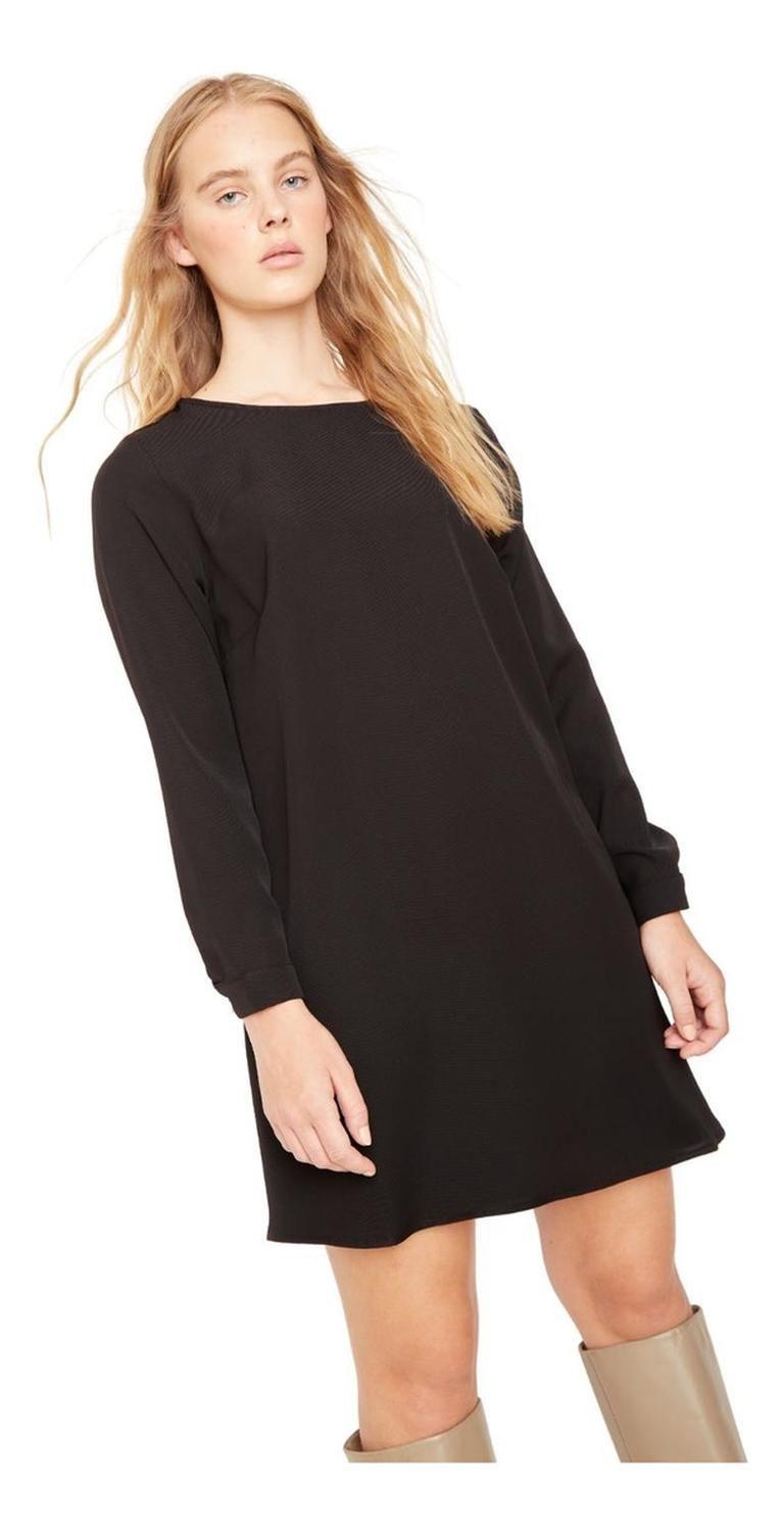 Vestido Ana Ii Negro Jacinta Tienda-4