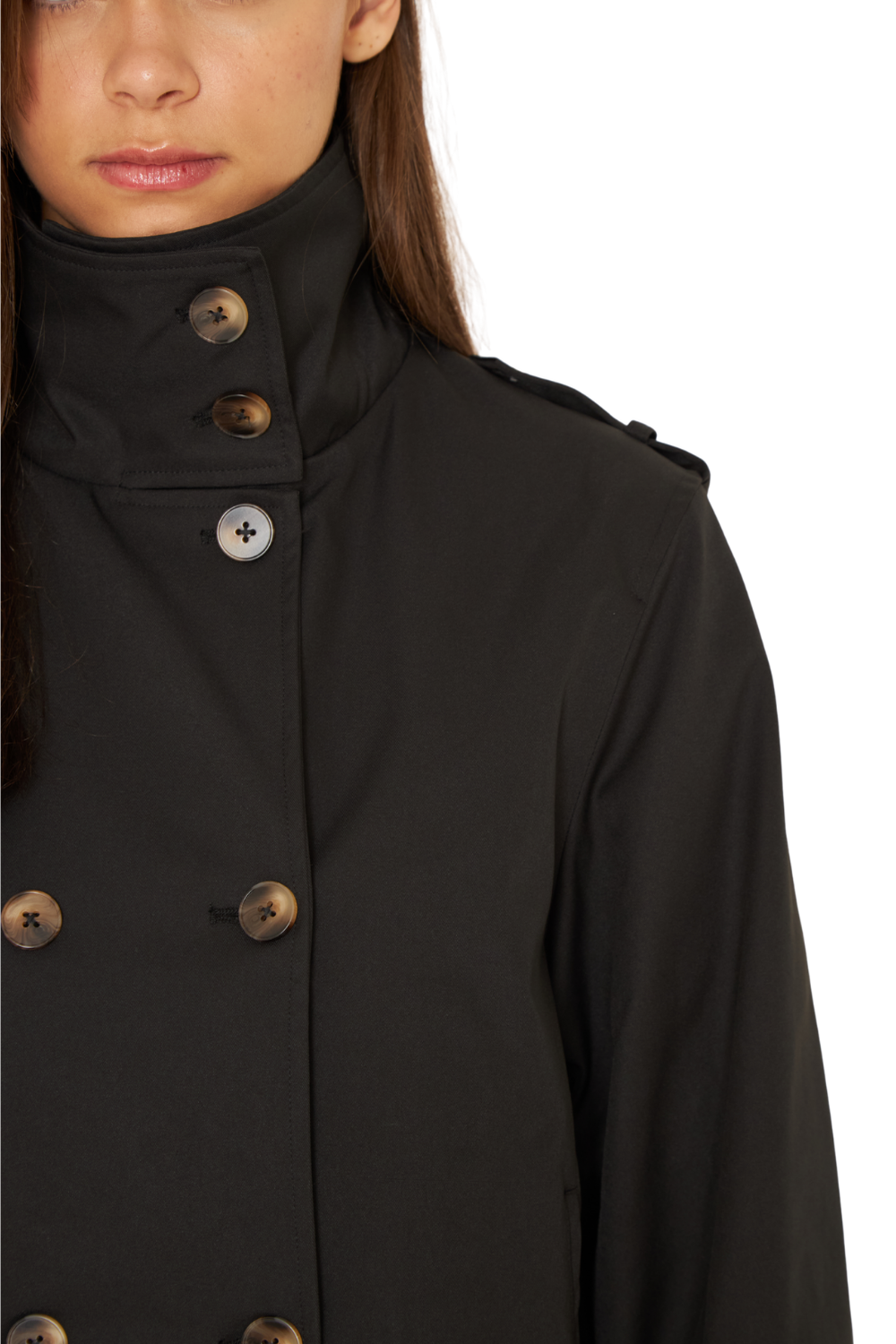 Trench Coat Owen negro Jacinta Tienda-5
