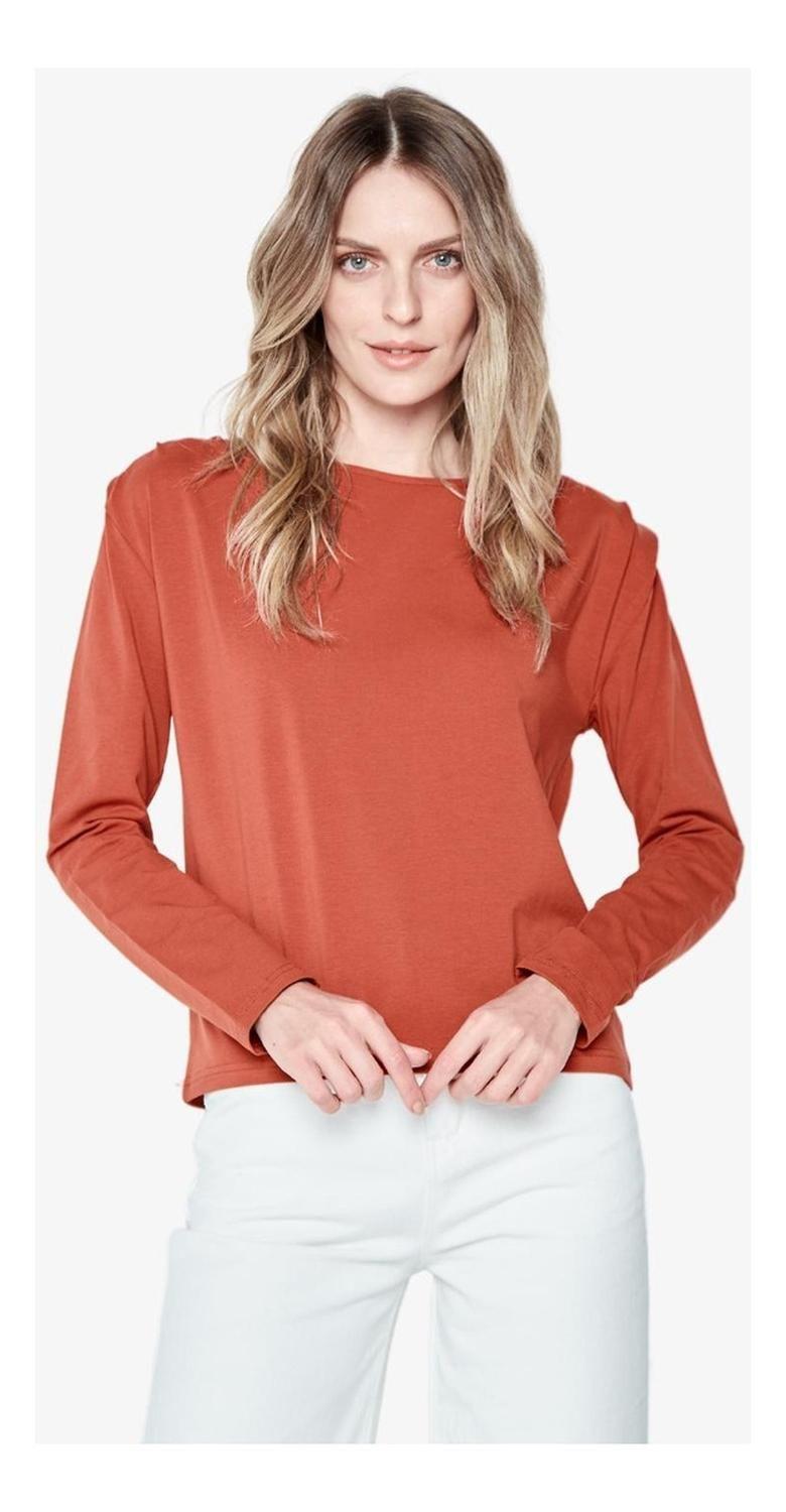 Polera Victoria Terracota-0