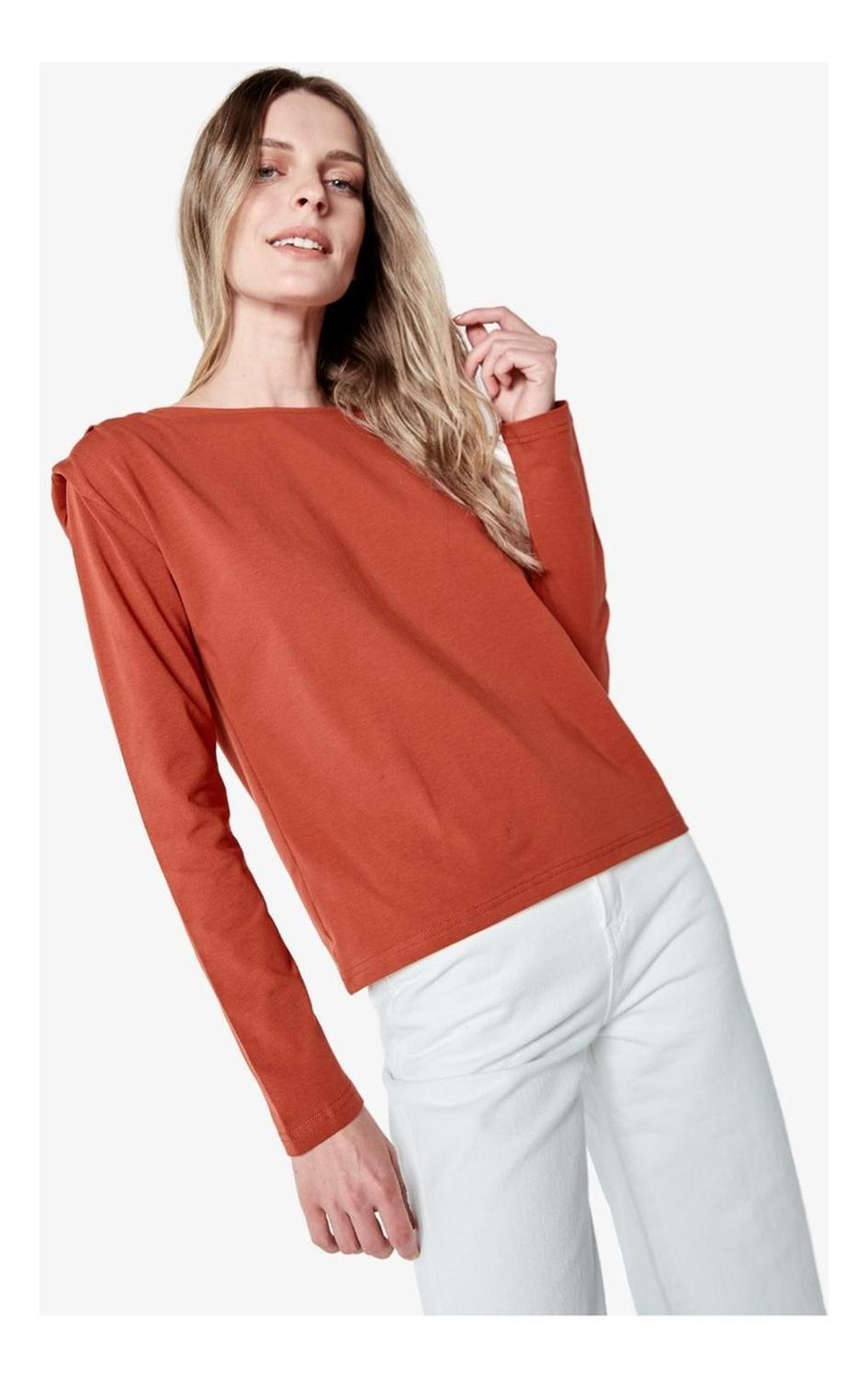 Polera Victoria Terracota-4