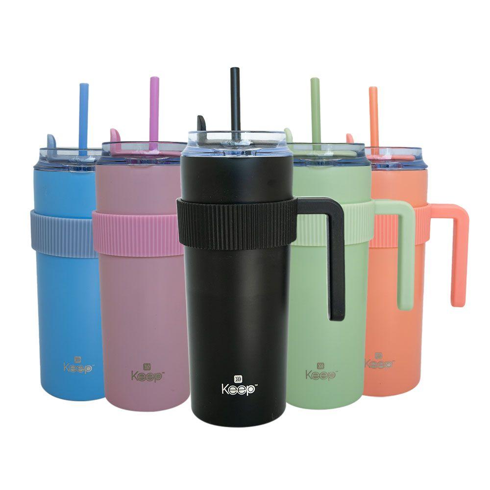 Coffee Mug Doble Pared 20oz Keep Lavanda-3