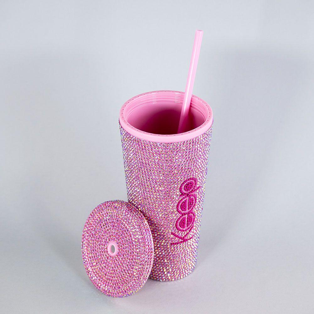 Vaso Tumbler Shinny 650ml Keep Rosado-2